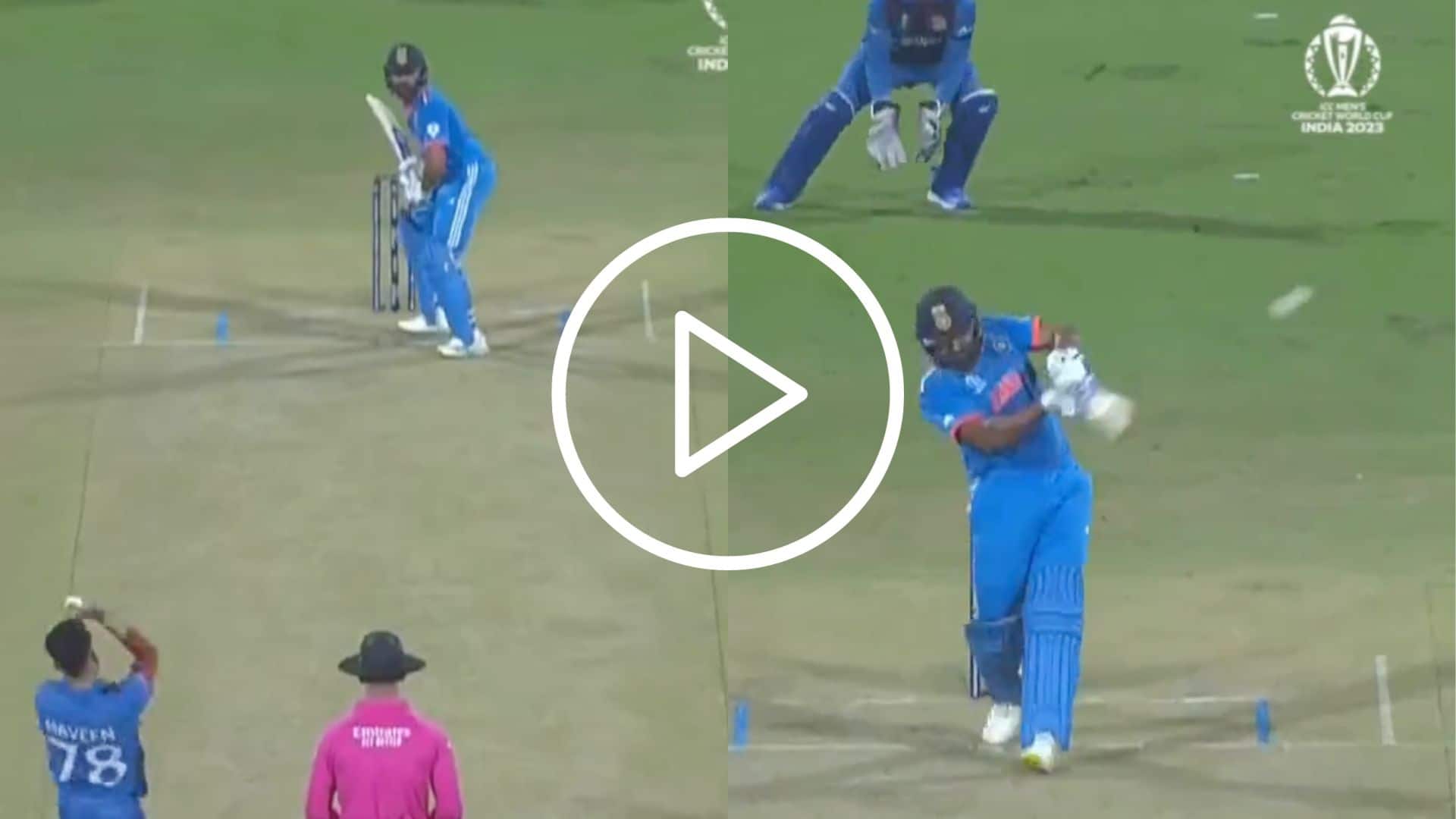 [Watch] Rohit Sharma 'Punishes' Naveen-ul-Haq; Surpasses Chris Gayle To Achieve ‘This’ Feat